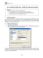 Tin học cơ sở - Bài 10 pps