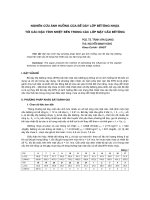 Báo cáo khoa học: 