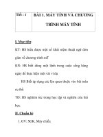 Giáo án tin học 8_tiết 1 pps