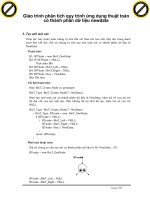 Giáo trình phân tích quy trình ứng dụng thuật toán có thành phần dữ liệu newdata p1 potx