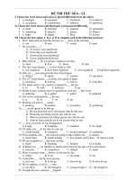 ĐỀ THI THỬ SỐ 6 - CL doc