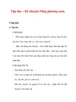 Giáo án Tiếng Việt lớp 3 : Tên bài dạy : Tập đọc – Kể chuyện Nắng phương nam. doc