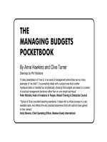 THE MANAGING BUDGETS POCKETBOOK phần 1 ppsx