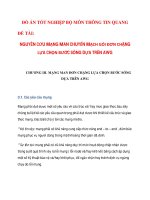 NGUYÊN CỨU MẠNG MAN CHUYỂN MẠCH GÓI ĐƠN CHẶNG LỰA CHỌN BƯỚC SÓNG DỰA TRÊN AWG CHƯƠNG 3_1 docx