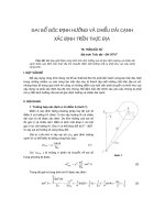 Báo cáo khoa học: 