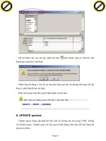 Giáo trình phân tích nguyên lý ứng dụng kỹ thuật để tạo một select query và crosstab query p2 ppsx