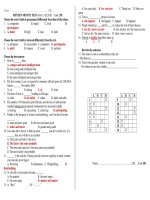 FIFTEEN MINUTE TEST (Unit 13 E12CB) pdf