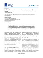 Báo cáo sinh học: 