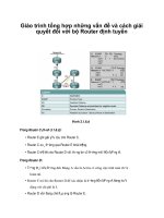 Giáo trình tổng hợp những vấn đề và cách giải quyết đối với bộ Router định tuyến phần 1 ppsx