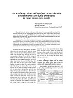 Báo cáo khoa học: 