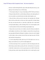 Doanh thu chính của các ngân hàng hiện đại và việc tìm kiếm các nghiệp vụ tăng doanh thu mới hiện nay - 3 doc