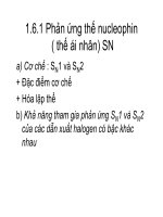 Bài giảng dẫn xuất Hydrocacbone - Dẵn xuất Halogen part 4 pps