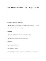 CÁC NGHIỆM PHÁP – KỸ THUẬT ĐỠ ĐẺ pdf