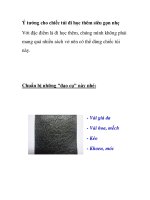 Ý tưởng cho chiếc túi đi học thêm siêu gọn nhẹ docx