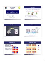 Bài Giảng Nhiệt Động Hóa Học và Dầu Khí - chuong4 doc