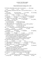 LUYỆN TẬP TỔNG HỢP 7 pdf