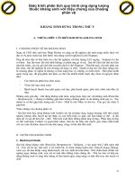 Giáo trình phân tích quy trình ứng dụng lượng thuốc kháng sinh với triệu chứng của choáng phản vệ p1 pps