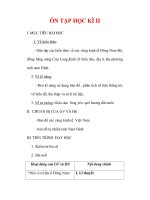 Giáo án Địa lý lớp 9 : Tên bài dạy : ÔN TẬP HỌC KÌ II pot