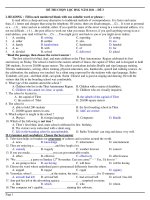 ĐỀ THI CHỌN LỌC HSG NĂM 2011 – ĐỀ 3 pptx