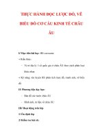 Giáo án Địa Lý 7 : Tên bài dạy : THỰC HÀNH ĐỌC LƯỢC ĐỒ, VẼ BIỂU ĐỒ CƠ CẤU KINH TẾ CHÂU ÂU ppt