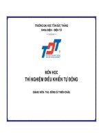 Môn học: Thí nghiệm điều khiển tự động hóa doc