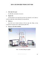 ĐỘ DẪN ĐIỆN TRONG CHẤT RẮN potx