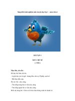 Sáng kiến kinh nghiệm môn truyện đọc lớp 1 - mưu chú sẻ pps