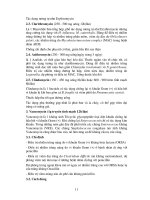 Bài giảng kháng sinh part 3 docx