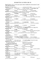 BỔ TRỢ NÂNG CAO TIẾNG ANH - 05 ppt