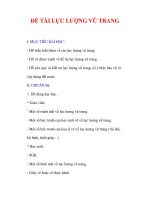 Giáo án Mỹ thuật lớp 9 : Tên bài dạy : ĐỀ TÀI LỰC LƯỢNG VŨ TRANG doc