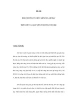 HIỆU TRƯỞNG TỔ CHỨC KIỂM TRA GIỜ DẠYTRÊN LỚP CỦA GIÁO VIÊN Ở TRƯỜNG TIỂU HỌC pot