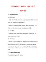 Giáo án Lịch sử lớp 7 : Tên bài dạy : GIÁO DỤC, KHOA HỌC - KỸ THUẬT ppt