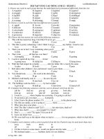 BÀI TẬP NÂNG CAO TIẾNG ANH 12 – BÀI SỐ 2 pot