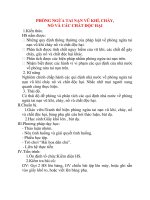 Giáo án Công Dân lớp 8: PHÒNG NGỪA TAI NẠN VŨ KHÍ, CHÁY, NỔ VÀ CÁC CHẤT ĐỘC HẠI doc