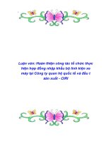 Luận văn: Hoàn thiện công tác tổ chức thực hiện hợp đồng nhập khẩu bộ linh kiện xe máy tại Công ty quan hệ quốc tế và đầu t sản xuất - CIRI docx