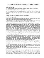 Vấn đề giao tiếp trong tâm lí y học pot