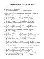 BÀI TẬP TỔNG HỢP CÁC CHỦ ĐỀ - TEST 5 pot