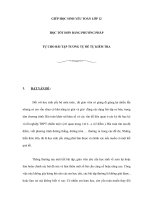 GIÚP HỌC SINH YẾU TOÁN LỚP 12 HỌC TỐT HƠN BẰNG PHƯƠNG PHÁP TỰ CHO BÀI TẬP TƯƠNG TỰ ĐỂ TỰ KIỂM TRA potx
