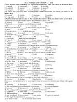 TRẮC NGHIỆM ANH VĂN LỚP 12 – ĐỀ 2 ppsx