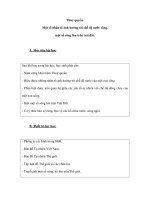 Thuỷ quyển - Một số nhân tố ảnh hưởng tới chế độ nước sông. potx