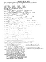 BÀI TẬP ÔN THI HKII KHỐI 12 pptx