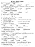 REVISION FOR THE FIRST TERM ENGLISH 12 docx