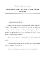 ĐỀ TÀI SÁNG KIẾN KINH NGHIỆM PHỐI HỢP VỚI GIÁO VIÊN RÈN VIẾT CHỮ ĐẸP, GIỮ VỞ SẠCH CHO HỌC SINH TIỂU HỌC docx