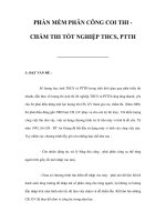 PHẦN MỀM PHÂN CÔNG COI THI CHẤM THI TỐT NGHIỆP THCS, PTTH docx