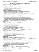 Bài tập trắc nghiệm tiếng Anh 12 (Học kỳ II) doc