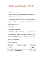 Giáo án Âm nhạc lớp 9 : Tên bài dạy :Tập đọc nhạc: Giọng Dm- TĐN số 4 ppsx