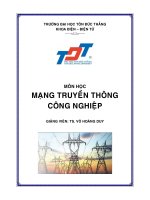MẠNG TRUYỀN THÔNG CÔNG NGHIỆP pdf