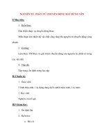 Giáo án Vật Lý lớp 8: NGUYÊN TỬ. PHÂN TỬ CHUYỂN ĐỘNG HAY ĐỨNG YÊN pps