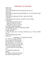 Giáo án Hóa Học lớp 8: TÍNH CHẤT CỦA OXI (tiết 2) ppsx