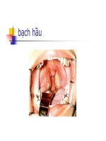 Bài giảng Viêm Họng part 3 doc